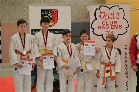 Drei Podestpl Tze F R Urmitzer Nachwuchs Judoka Bei Rheinlandturnier