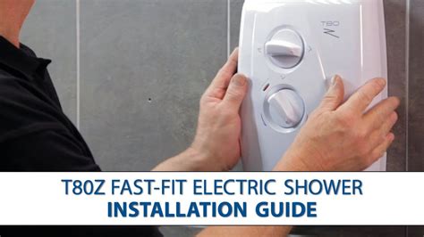 Triton T80z Fast Fit Electric Shower Features And How To Install Youtube