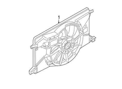 Cooling Fan For 2016 Ford Focus OEM Ford Parts