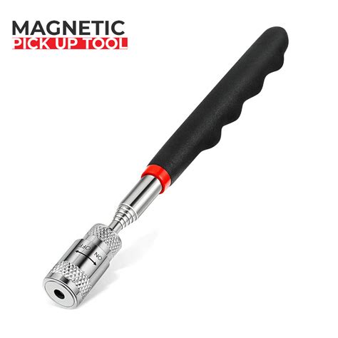 Jual Alat Magnetik Tongkat Telescopic Magnet Pick Up Tool LED Shopee