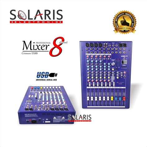 Mixer Channel Usb Equalizer Crimson Ex B Lazada Indonesia