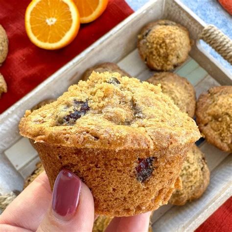 Orange Cranberry Muffins Just A Mums Kitchen