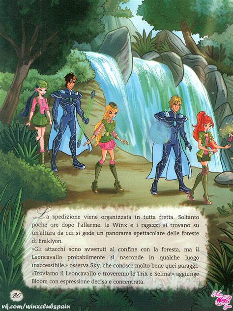 Ilustraciones Del Libro Winx Club La Leyenda De Eraklyon My Winx Club