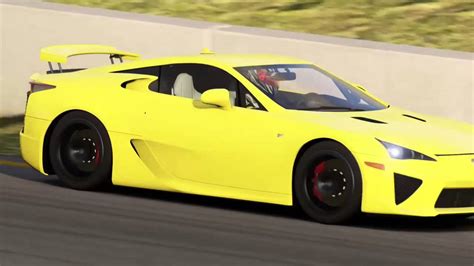 Forza Motorsport Lexus Lfa Sonoma Raceway Full Circuit