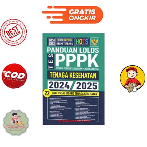 Jual BUKU PANDUAN LOLOS TES PPPK TENAGA KESEHATAN 2024 2025 TERLENGKAP