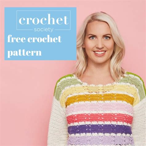 Free Crochet Patterns Archives Page 3 Of 6 Crochet Society Free Crochet Pattern Free