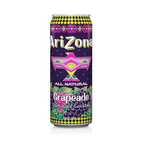 Arizona Grapeade Drink Can 680ml 23 Floz 🍹