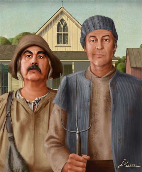 Loïc Reynet Kaamelott X American Gothic