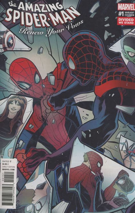 Amazing Spider Man Renew Your Vows Vol 2 1 Cover D Variant Divided We