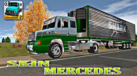 Grand Truck Simulator Skin Mercedes Pulsar Gamesoft Youtube