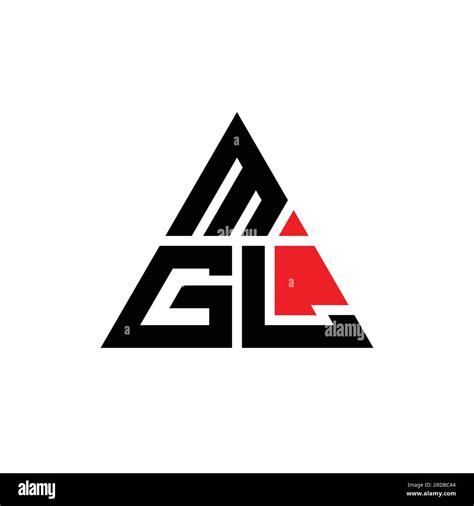 Mgl Triangle Letter Logo Design With Triangle Shape Mgl Triangle Logo