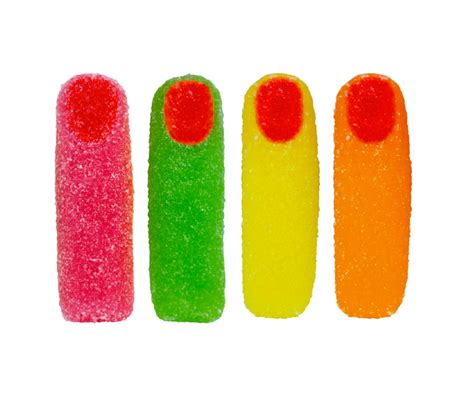 Sour Jellies Fingers Gummies