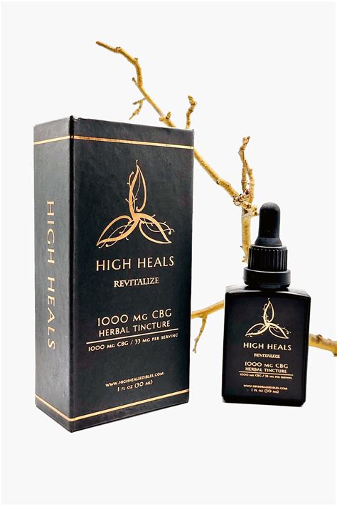 High Heals Revitalize Tincture 1000mg CBG WeedHub