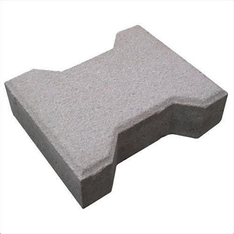 Grey Concrete Paver Block Thickness 80 Millimeter Mm At Best Price