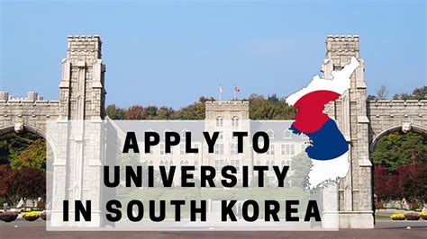 Apply To University In South Korea Free Youtube