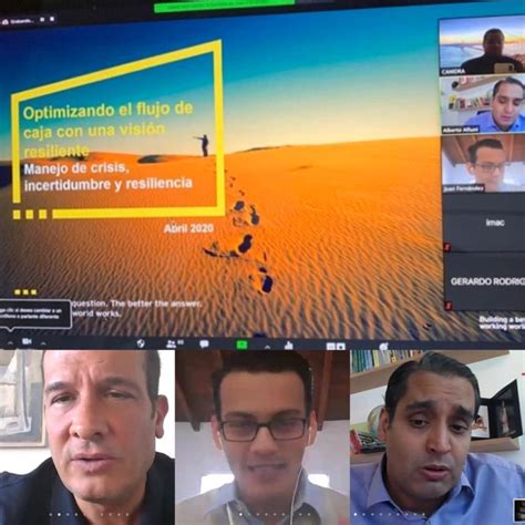 Con Éxito Se LlevÓ A Cabo El Webinar DesafÍos Gerenciales