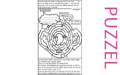 Puzzel Koningen God Straft Salomo Opkijken Nl
