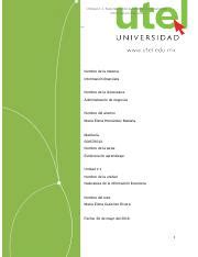 Actividad Informacion Financiera Docx Unidad 1 Naturaleza De La