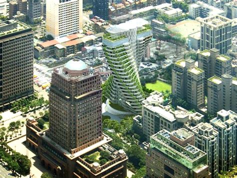 Agora Tower Twisting Skyscraper Wrapped With Vertical Gardens Breaks