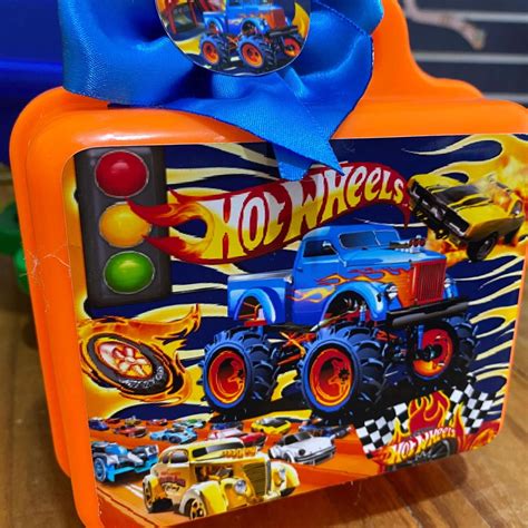 Lembrancinha Hot Wheels Maletinha Personalizados Elo