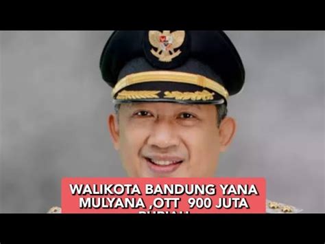 Walikota Bandung Yana Mulyana Ott Oleh Kpk Youtube