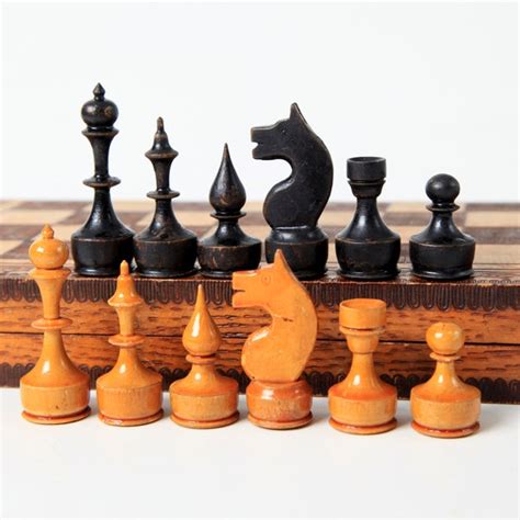 Vintage Chess Etsy