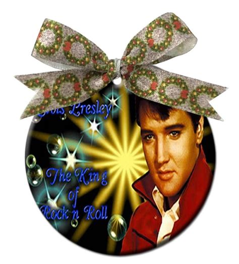 Elvis Presley Christmas Ornaments