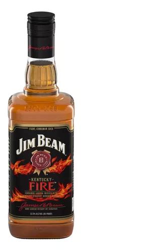 Whiskey Americano Jim Beam Fire Garrafa L Parcelamento Sem Juros