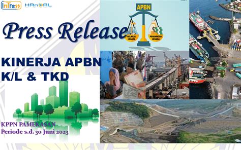 Press Release Kinerja Apbn S D Bulan Juni