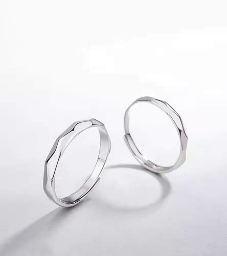 Duo Anillos Promesa Plata 925 Parejas Novios Amor 027 Amor Envío gratis