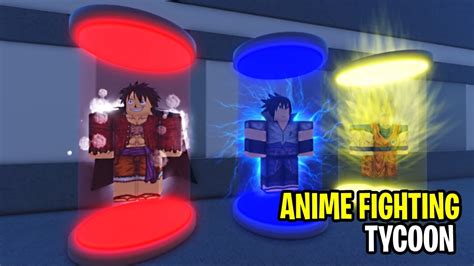 Anime Fighting Tycoon Roblox YouTube