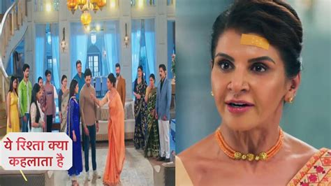 Yeh Rishta Kya Kehlata Hai Today Episode पोद्दार हाउस से अभिरा अरमान