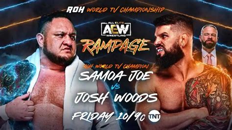 AEW Rampage Spoilers From September 16 2022 Episode ITN WWE