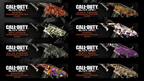 New Black Ops Dlc Camos Reticles Titles Released Party Rock And