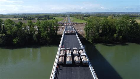 Pont de Camélat le dernier test avant la mise en service