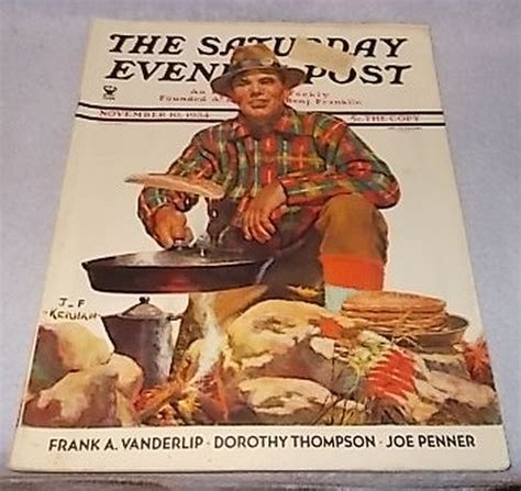 Saturday Evening Post Magazine Complete November 10 1934 J F Kernan Cover Magazines