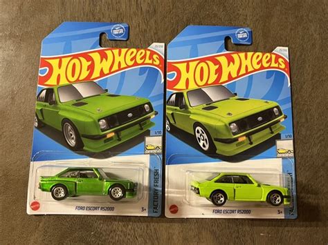 HOT WHEELS Ford Escort RS Super Treasure Hunt Mainline Reg Hunt EUR PicClick FR