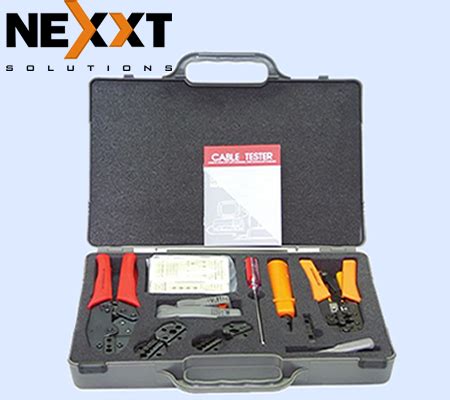 TECNIT KIT DE HERRAMIENTAS PARA CABLEADO 10 EN 1 NEXXT AW251NXT02