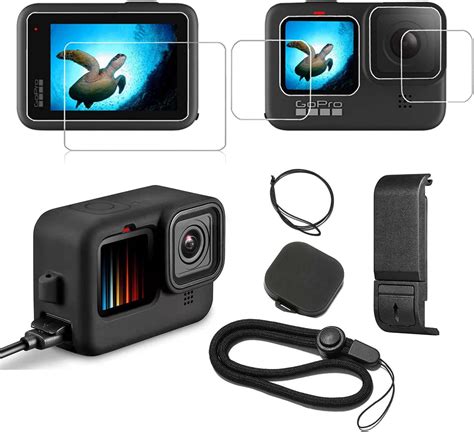 Husiway Kit De Accesorios Para Gopro Hero 12 11 10 9 Black Carcasa