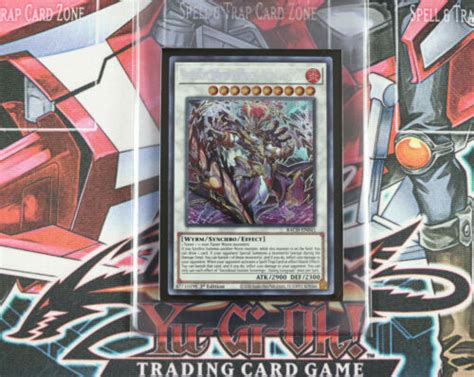 YuGiOh Swordsoul Sinister Sovereign Qixing Longyuan BACH EN041 Secret