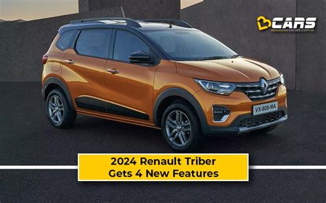 4 New Features Of 2024 Renault Triber