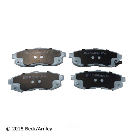 Disc Brake Pad Set Rear Beck Arnley 085 1768 Fits 04 06 Mazda Mpv For Sale Online Ebay