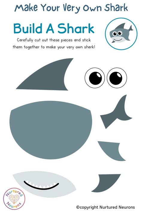 Free Printable Shark Craft