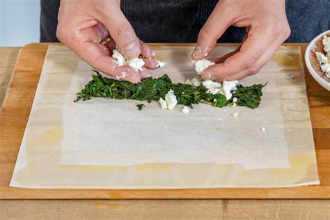 Filoteig Mit Spinat Und Feta Rezept Eatde