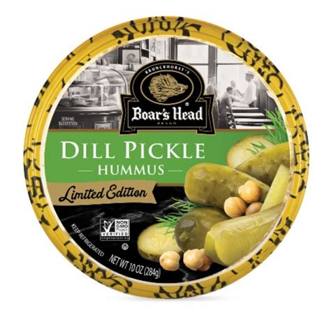 Boar S Head Dill Pickle Hummus 10 Oz 10 Oz Ralphs