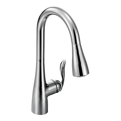 Moen Arbor Single Handle Single Hole Kitchen Faucet Reviews Wayfair