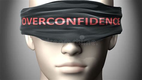 Overconfidence Stock Illustrations Overconfidence Stock