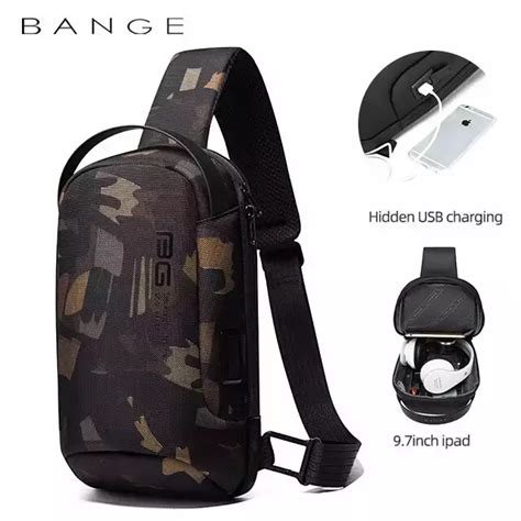 Jual Bange Bange BG7221 Tas Selempang Sling Bag Pria CAMOFLAGE