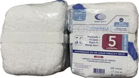 Compresa No Esteril X Paqx Cuotas Sin Inter S