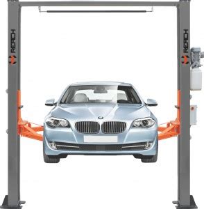 RH M2500 Portable Car Lift Single Post Car Lifts With 2 5T Shanghai